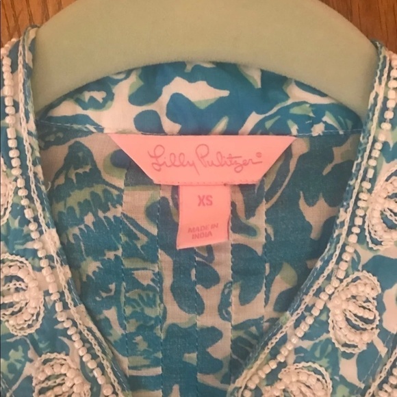 Lilly Pulitzer Sarasota Beaded Tunic - Picture 2 of 5